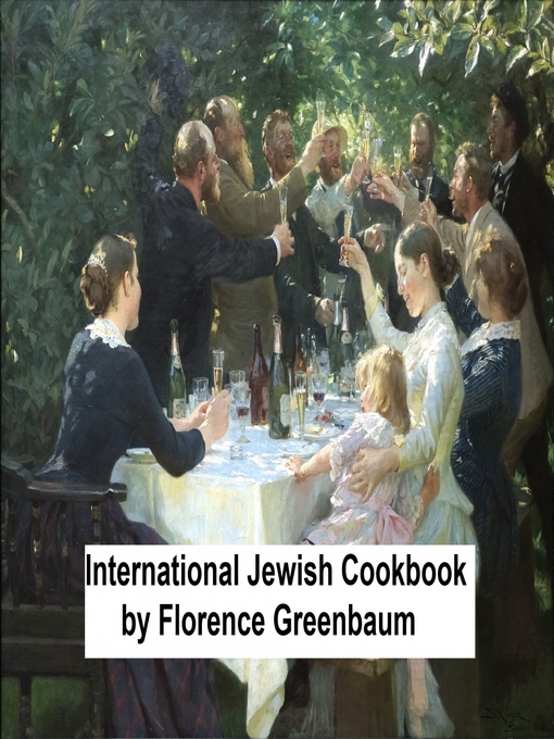 Cover of International Jewish Cookbook